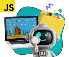 Язык программирования JavaScript + AI. Проектное обучение + геймификация + AI-помощники - КИБЕРшкола программирования для детей, компьютерные курсы для школьников, начинающих и подростков - KIBERone г. Кузьминки