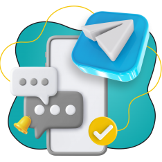 Создание Mini App для Telegram - КИБЕРшкола программирования для детей, компьютерные курсы для школьников, начинающих и подростков - KIBERone г. Кузьминки