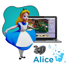 Alice 3d - КИБЕРшкола программирования для детей, компьютерные курсы для школьников, начинающих и подростков - KIBERone г. Кузьминки