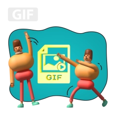 Gif-анимация - КИБЕРшкола программирования для детей, компьютерные курсы для школьников, начинающих и подростков - KIBERone г. Кузьминки