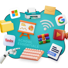 Цифровая база для школьника - КИБЕРшкола программирования для детей, компьютерные курсы для школьников, начинающих и подростков - KIBERone г. Кузьминки