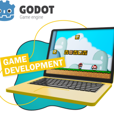 Godot.  Основа создания легендарных игр - КИБЕРшкола программирования для детей, компьютерные курсы для школьников, начинающих и подростков - KIBERone г. Кузьминки
