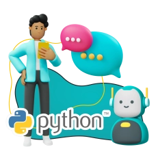 Умный чат-бот на Python на Telegram - КИБЕРшкола программирования для детей, компьютерные курсы для школьников, начинающих и подростков - KIBERone г. Кузьминки
