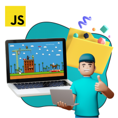 Программирование на JavaScript. Учимся создавать игры! - КИБЕРшкола программирования для детей, компьютерные курсы для школьников, начинающих и подростков - KIBERone г. Кузьминки