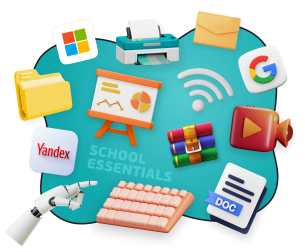 Цифровая база для школьника - КИБЕРшкола программирования для детей, компьютерные курсы для школьников, начинающих и подростков - KIBERone г. Кузьминки